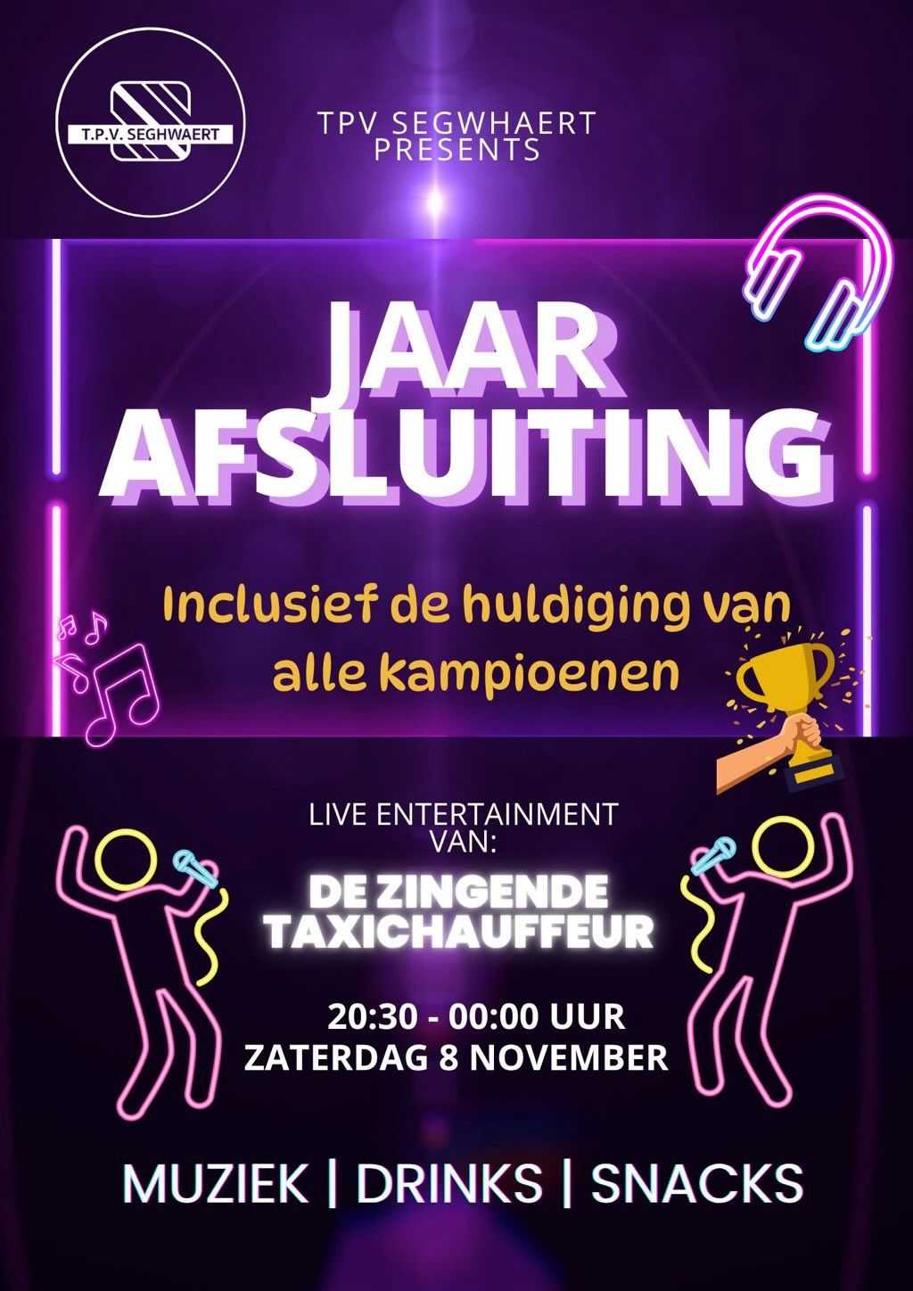 Poster jaarafsluiting